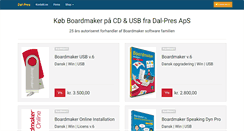 Desktop Screenshot of dal-pres.dk