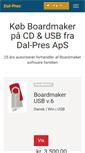 Mobile Screenshot of dal-pres.dk